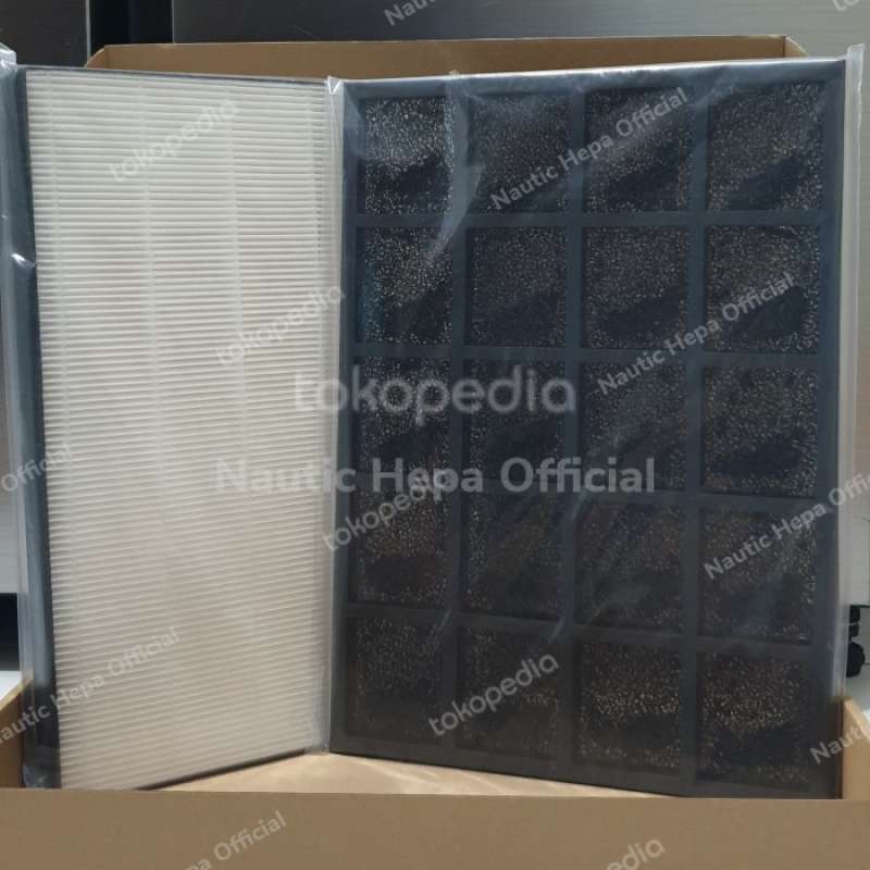 Promo Original Hepa & Carbon /deodorizer Filter Buat Sharp Fz-a80 Sfe ...