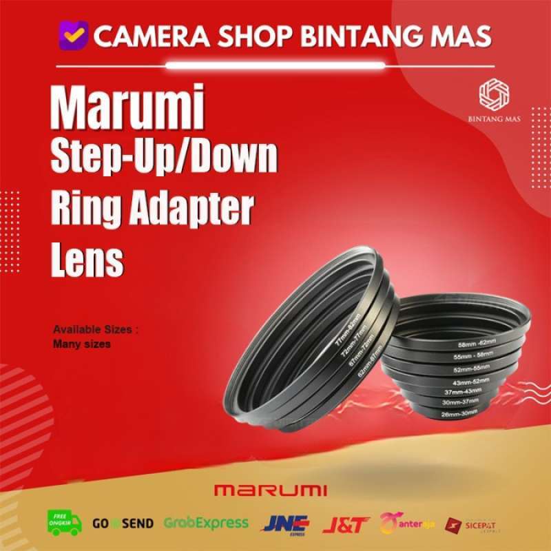 Jual Stepup / Stepdown Ring Adapter Lens Filter Banyak Pilihan 6277mm Di Seller Rumix