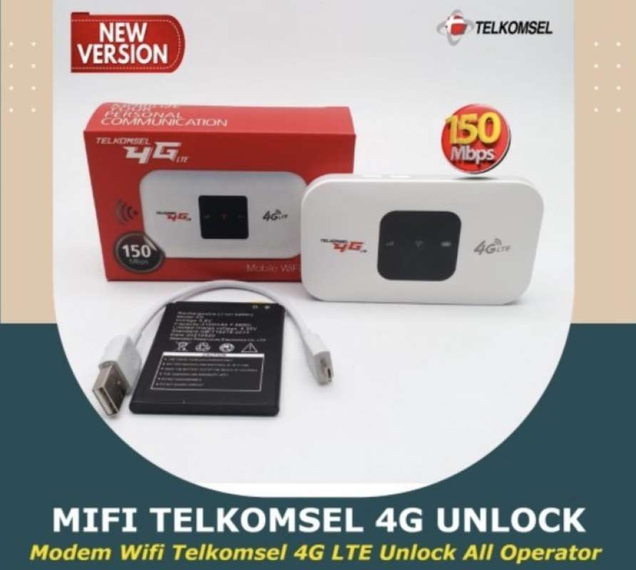 Promo Mifi Router Telkomsel Mobile Wifi Hotspot Portable Modem Speed 4g