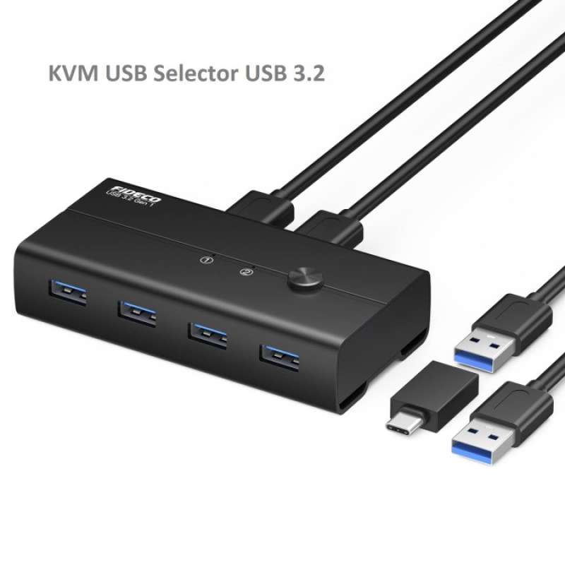 Usb Input/output Selector Promo Usb Switch Selector 4 Usb Share For 2 Pc Laptop Kvm Usb Hub ...