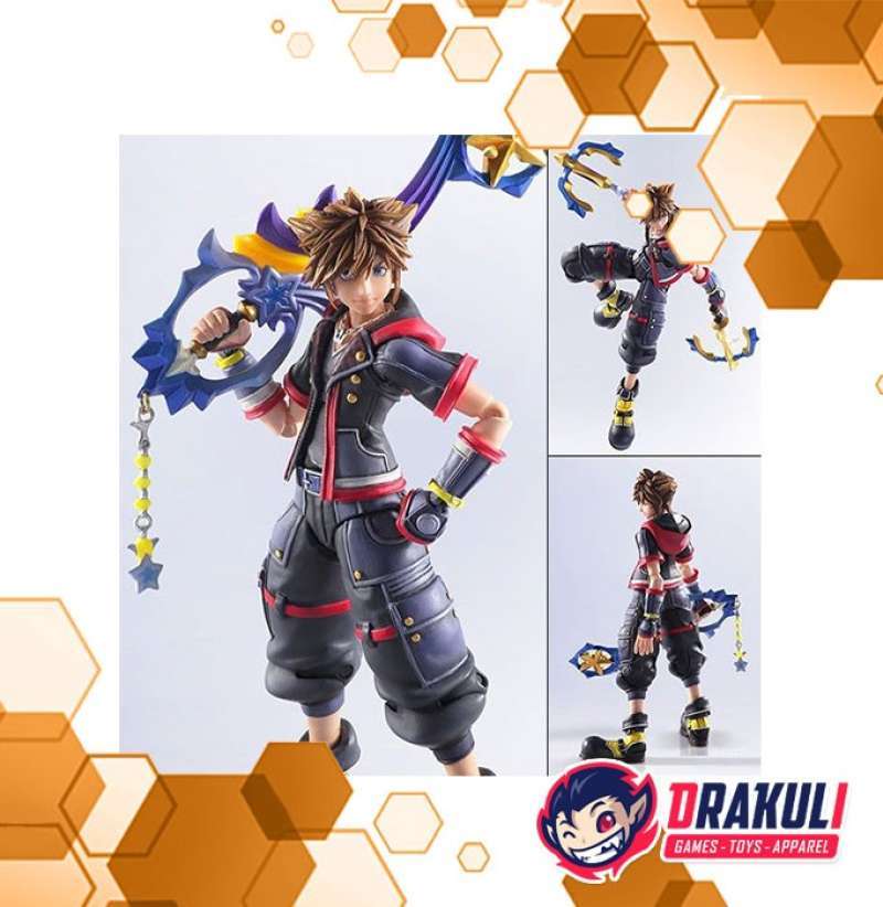 Statuina Kingdom Hearts III Bring Arts – Sora Second Form, 18 Cm