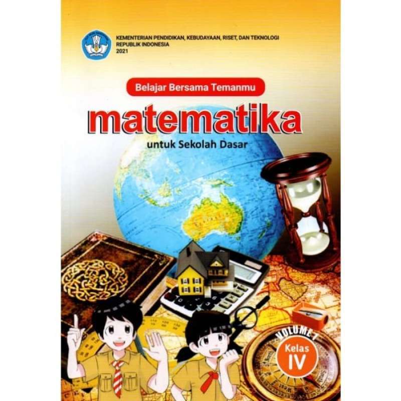 Jual Matematika Kelas 4 Volume 1 & Volume 2 Kurikulum Merdeka Di Seller ...
