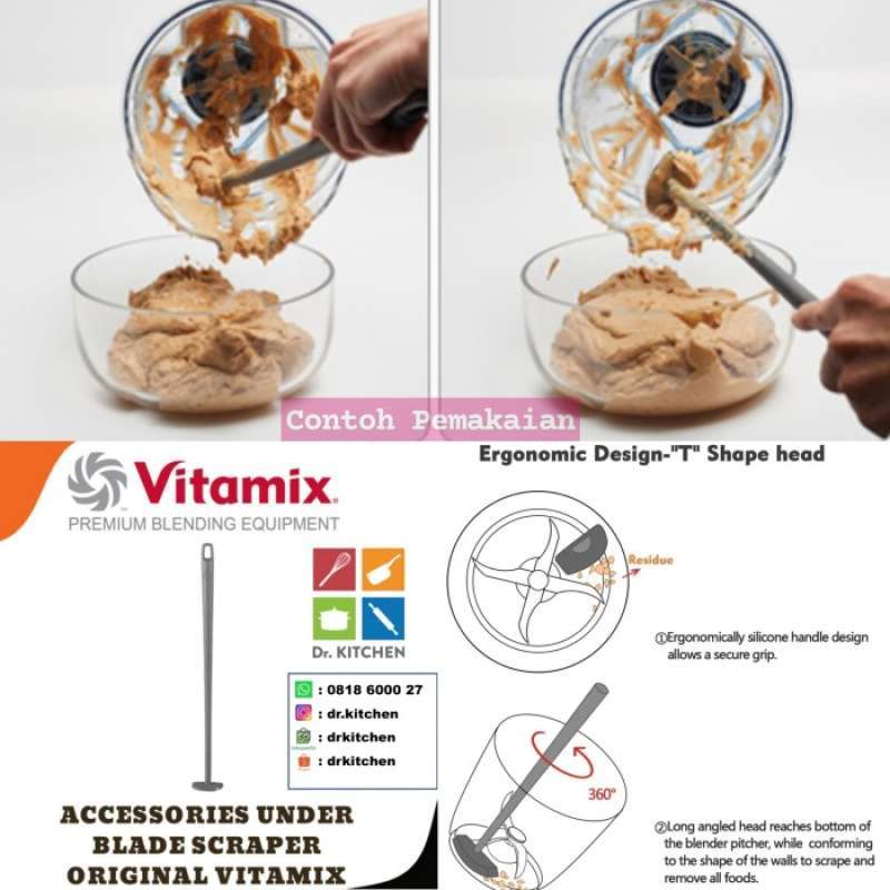 Jual Vitamix Under Blade Scraper Di Seller Kaniarts Market Kramat Kota Jakarta Pusat Blibli