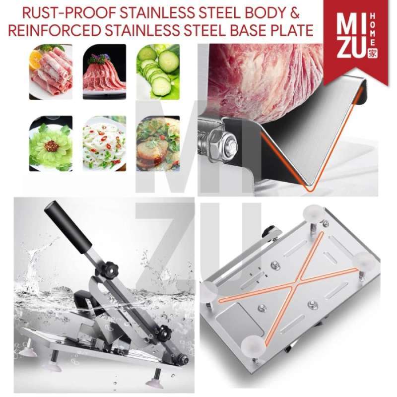 Jual Kirimi Meat Slicer Pengiris Daging Manual Shabu Shabu Yakiniku