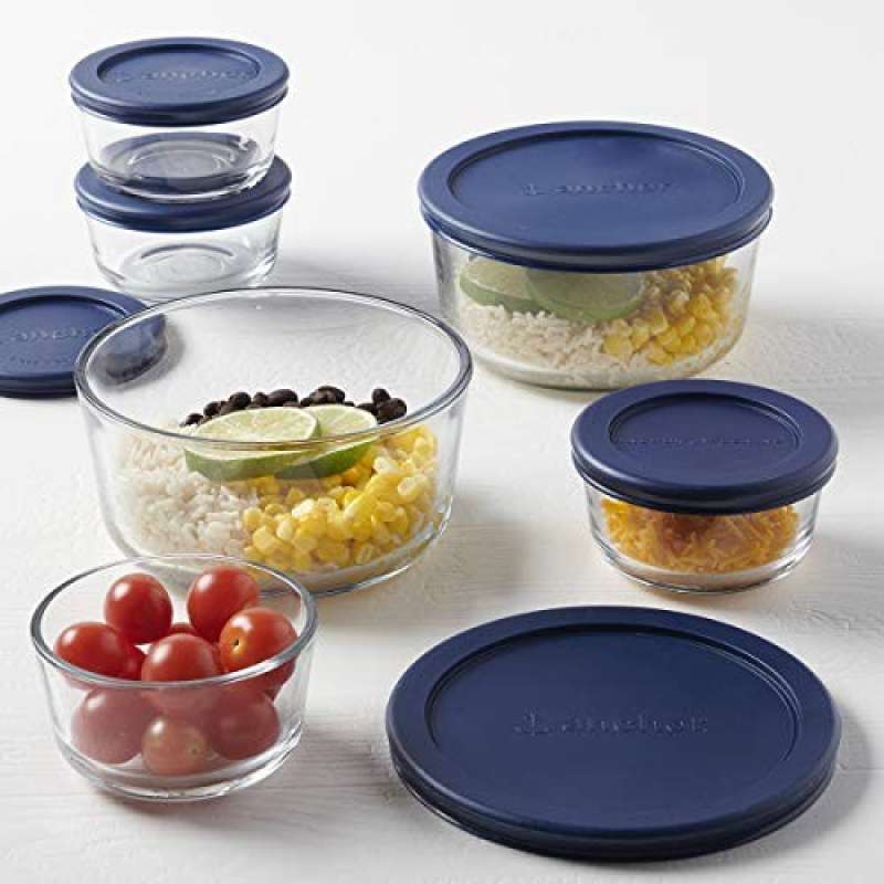 Glass Storage Jar With Pop-Up Lid - 0.78qt (25oz) Airtight Container | Includes Spoon, Wide Mouth - View #7