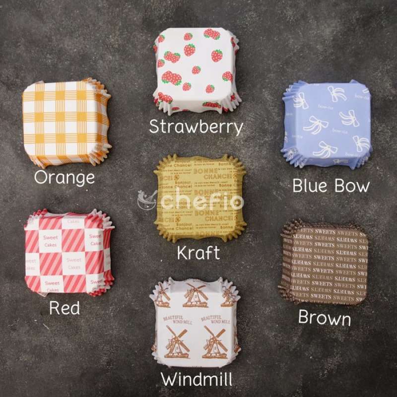 Jual Paper Cup Case Roti Kue Risol Kertas Alas Roti Laminating Bread ...