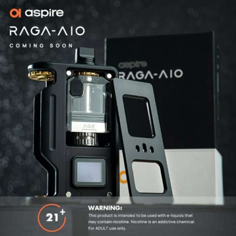 aspire raga pod Aspire Vape Mod Aspire RAGA AIO 75W Boro Box Mod Kit Buy Authentic Aspire  MIXX 60W VV VW Box Mod Toffee main image 0