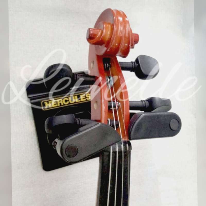 Jual Hercules Dsp57sb Violin/viola Slat Wall Hanger (stand Dinding ...
