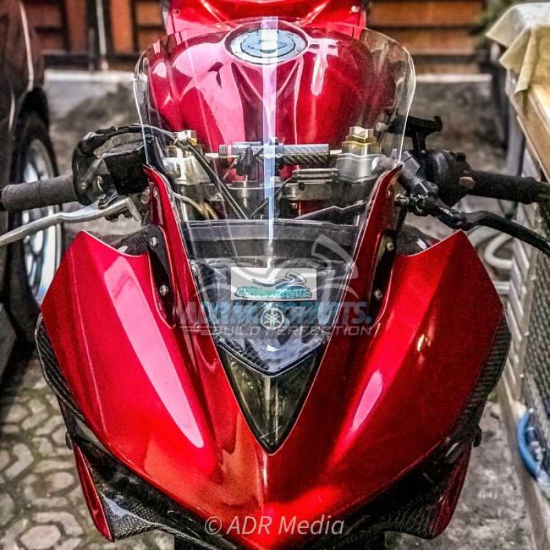 Visor R25 Riben Promo Windshield Yamaha R25 Old Model Mra / Visor Diskon 23% Di Seller ...