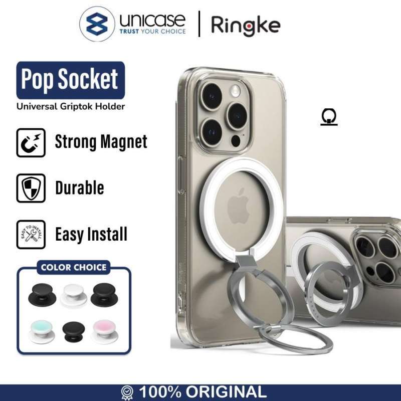 Pop Socket Magnetic Ringke Griptok Ring Magsafe Phone Stand Holder HP