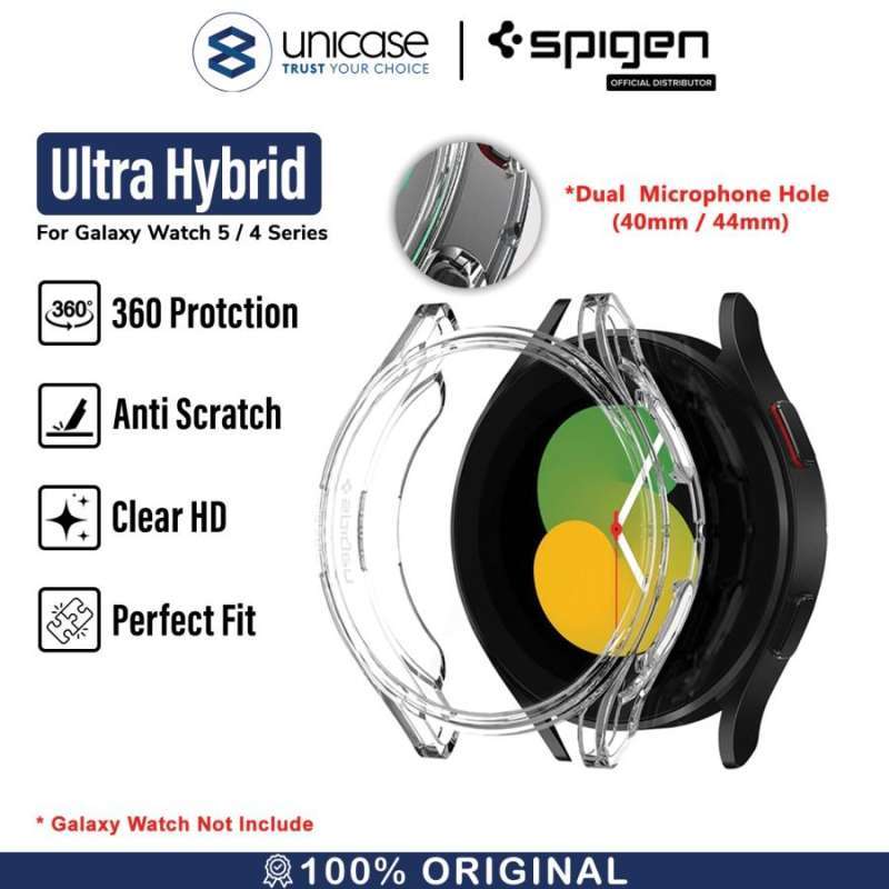 Case Galaxy Watch 5 Pro/4 40/44/45mm Spigen Ultra Hybrid Clear Casing