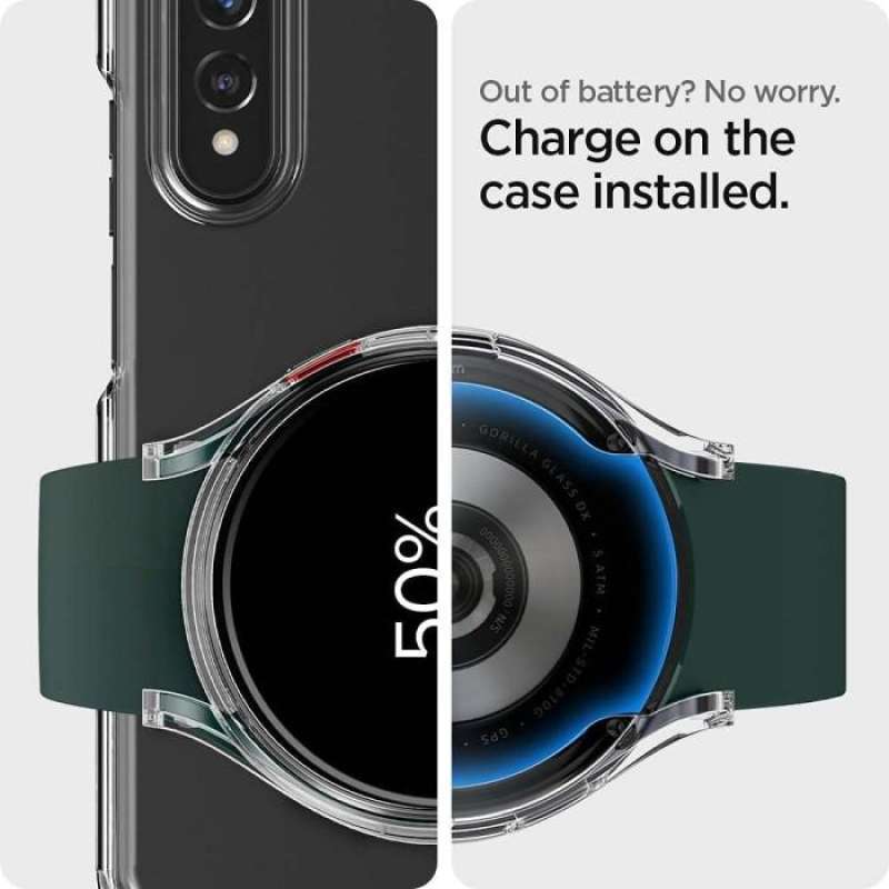 Case Galaxy Watch 5 Pro/4 40/44/45mm Spigen Ultra Hybrid Clear Casing