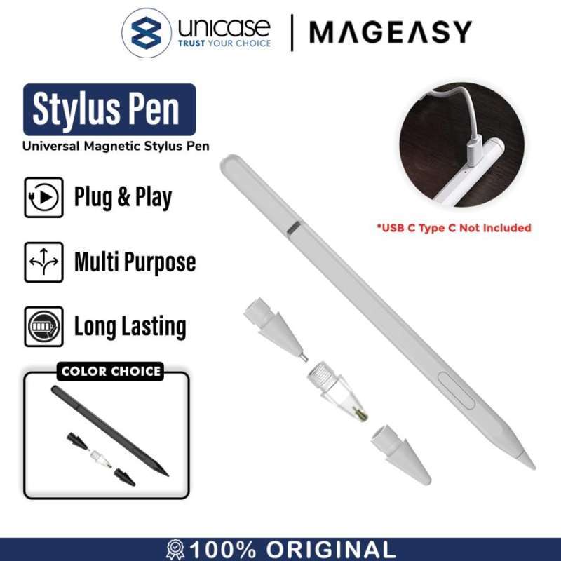Stylus Pencil MagEasy Maestro Magnetic Pen iPad Palm Rejection Tip
