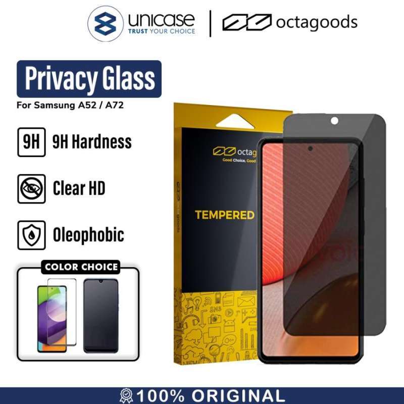 Octagoods Galaxy A52 Tempered Glass 3D Full Cover - Silk SX6212