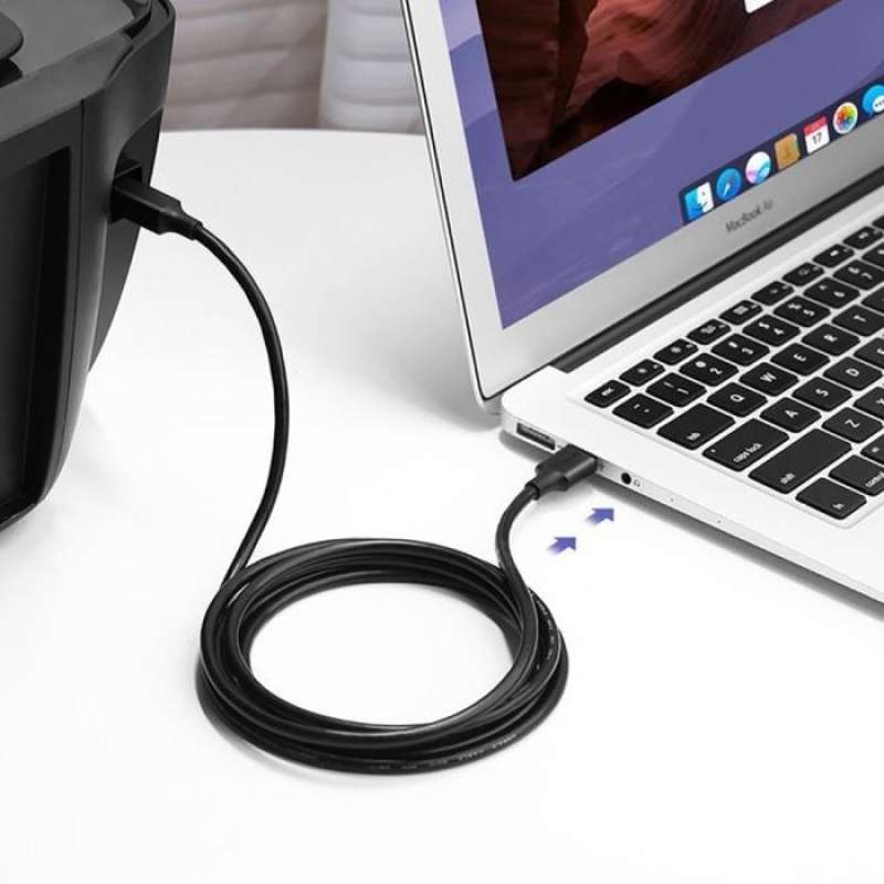 UGREEN Kabel Printer USB B 2.0 - USB A 3m US135 10351