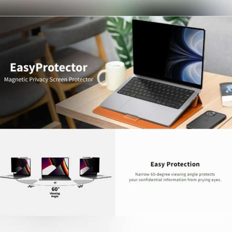 Screen Protector Macbook Air 15 2023 SwitchEasy Privacy Easy Magnetic