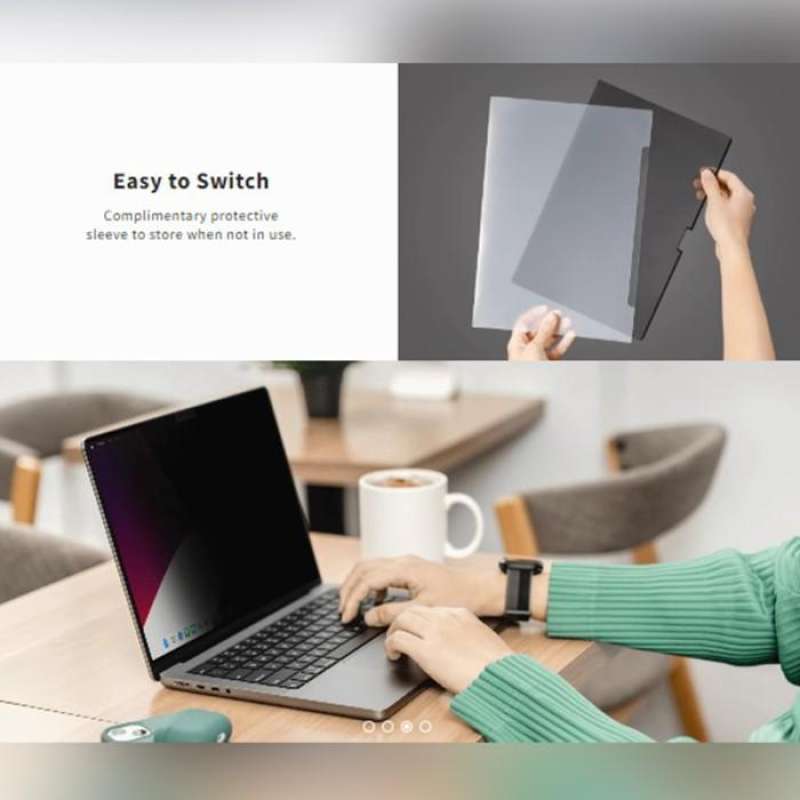 Screen Protector Macbook Air 15 2023 SwitchEasy Privacy Easy Magnetic
