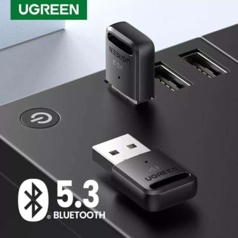 UGREEN Bluetooth Dongle USB Bluetooth 5.3 Adapter Receiver for PC - Black CM591 90225