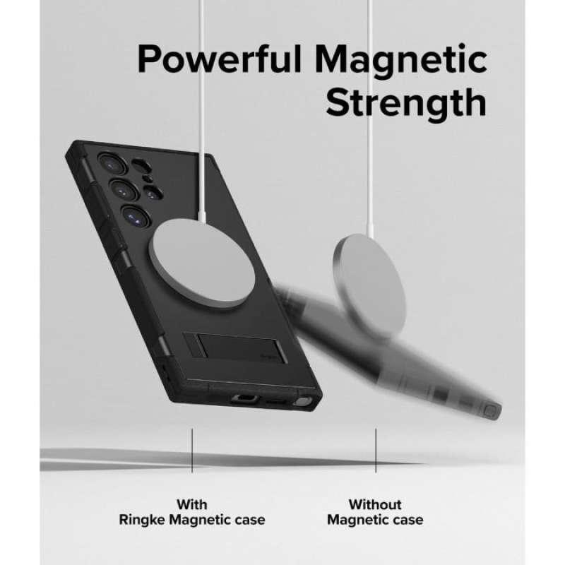 Case Samsung Galaxy S24 Ultra Ringke Alles Magnetic Stand Cover Casing