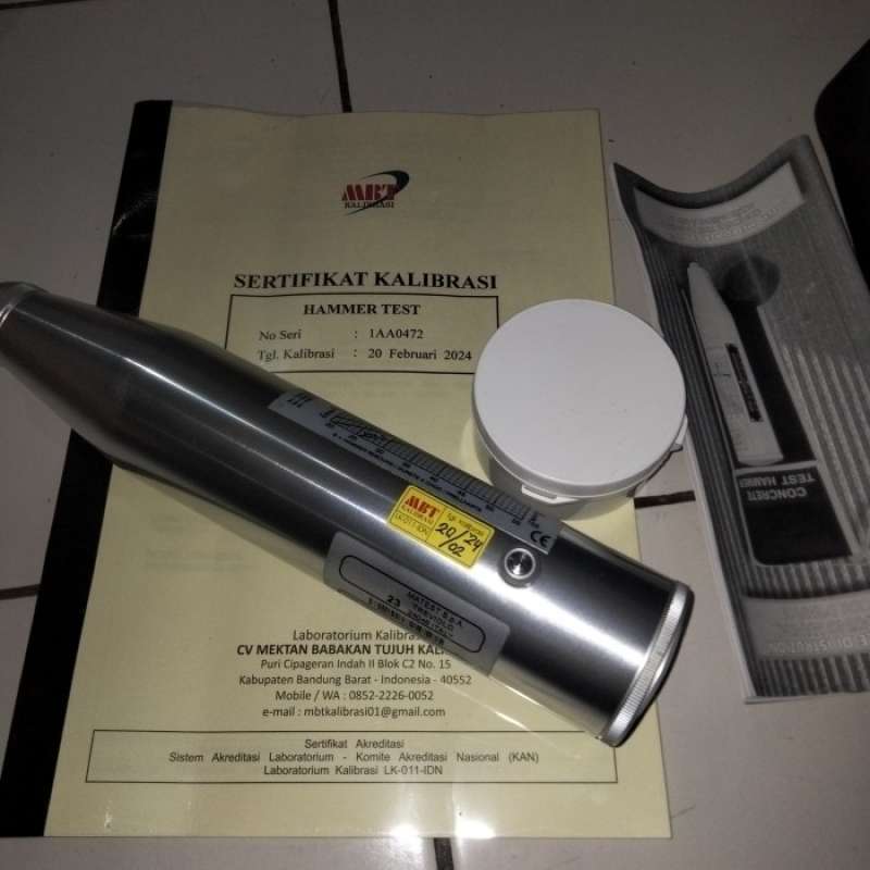 Promo Matest Co 380 Hammer Test With Sertifikat Kalibrasi Kan Diskon 33 ...