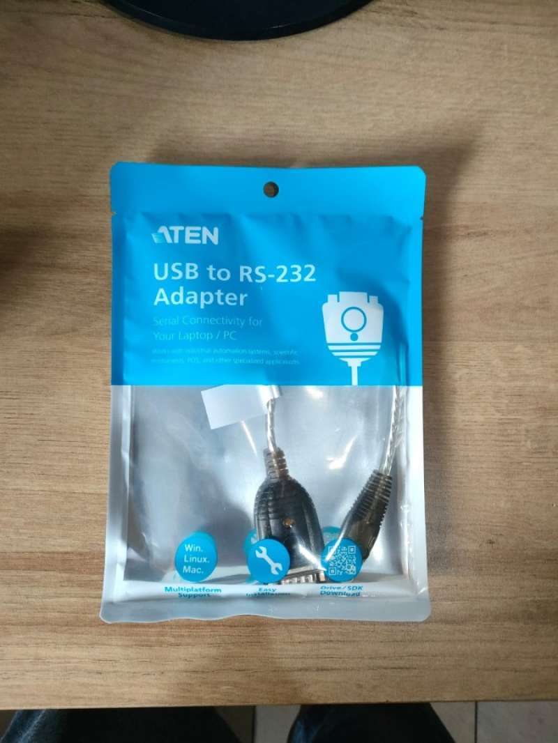 Jual Aten Uc-232a Converter Usb To Serial/rs232 ,uc232a Db9 Resmi ...