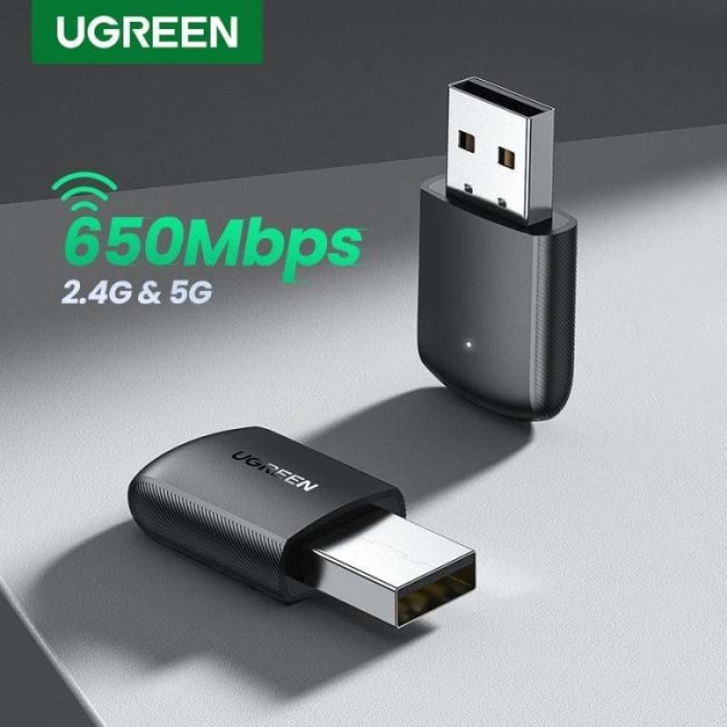 Jual Ugreen Ac650 11ac Dual Band Wireless Usb Wifi Adapter 20204 Di ...