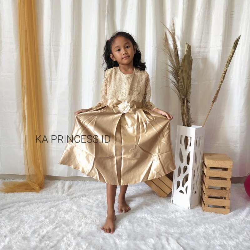 Jual Promo Gaun Rok Baju Pesta Dress Princess Anak Perempuan 2 12 Tahun Ka9 Gold 9 10 Tahun Di Seller Grand Pasaraya Cengkareng Timur Kota Jakarta Barat Blibli