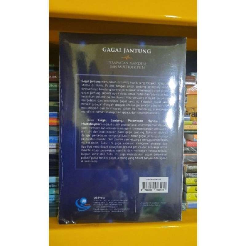 Jual [ Original - Ub Press ] Buku Gagal Jantung : Perawatan Mandiri Dan ...