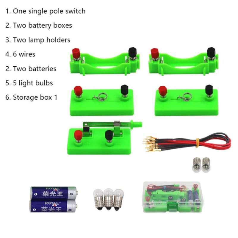 Jual Mainan Anak Edukasi Fisika Rakitan Diy Listrik Rangkaian Listrik