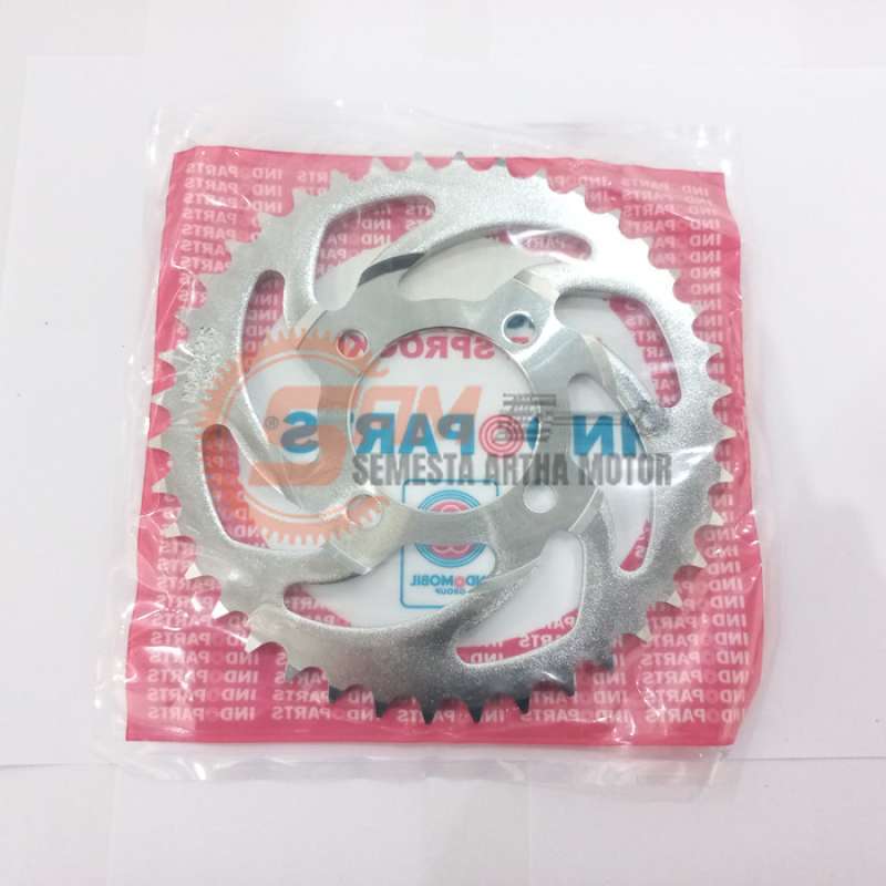 Promo Gear Set Indopart Solid Bush Honda Karisma Supra X 125 Chain Kit Gear Diskon 23 Di Seller