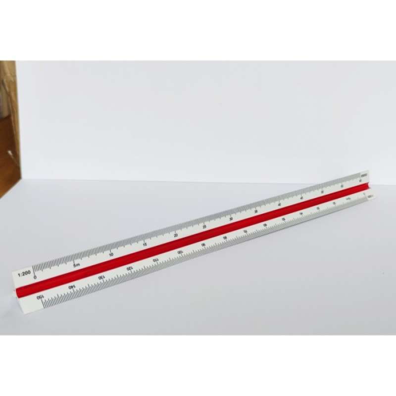 Jual Deli Penggaris Segitiga Scale Ruler 30cm 8930 Di Seller Velvet ...