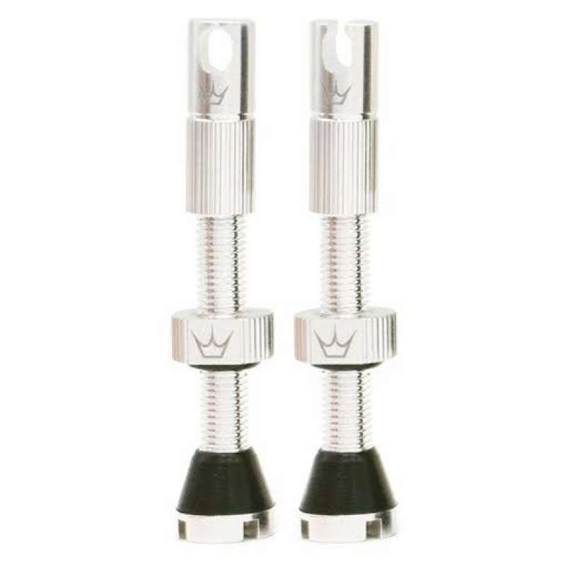 Bezdušové ventilky Peaty's X Chris King (Mk2) Silver Tubeless Valves 80