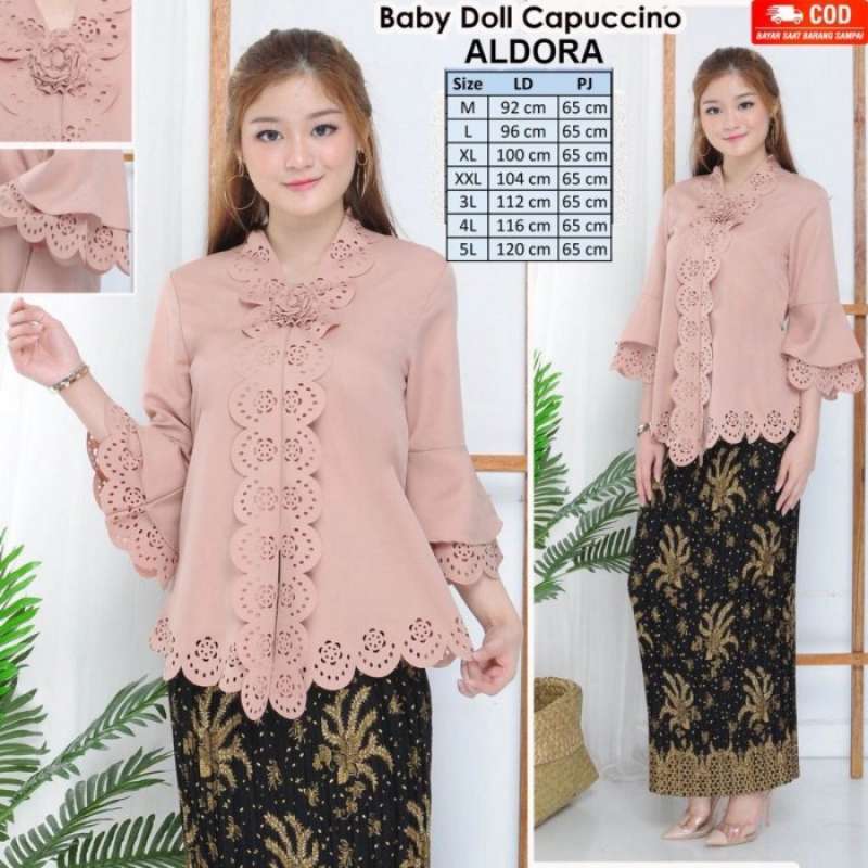 Jual Atasan Kebaya Encim Modern Aneka Warna Kebaya Wisuda Mewah