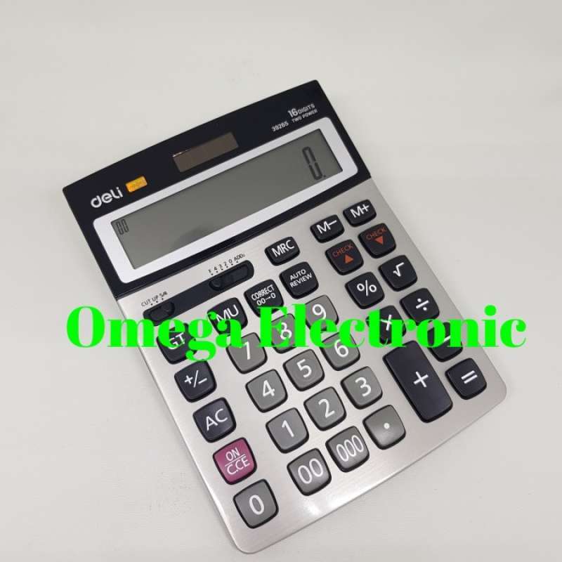 Promo Deli 39265 Calculator Check Correct Desktop Kalkulator 16