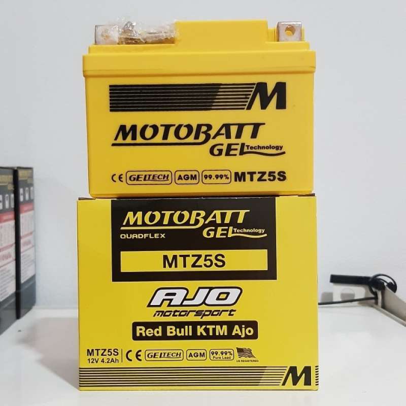 Jual Aki Gel Motobatt Mtz5s Untuk Mio J, Vixion, Soul Gt, Byson, R15
