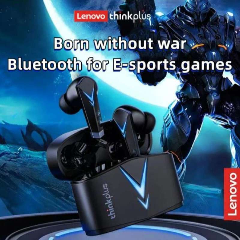 Promo Lenovo Thinkplus Tws Gaming Earphone Bluetooth 5.0 Hifi Sound ...