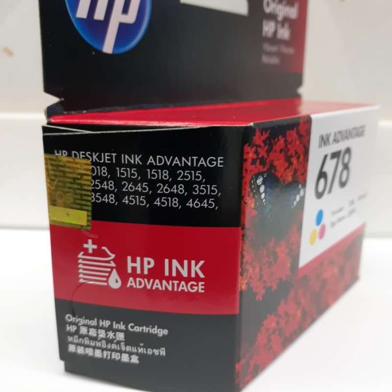 Promo Tinta Printer 678 Color Garansi Resmi Indonesia Diskon 23% Di