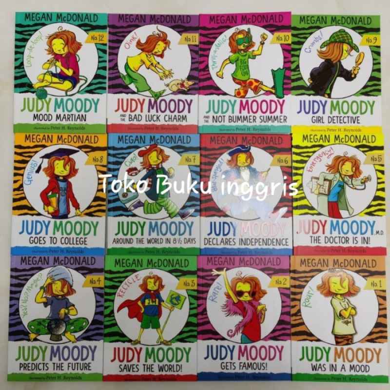 Promo Judy Moody Most Mood Tastic Collection Ever 12 Books Diskon 23% ...