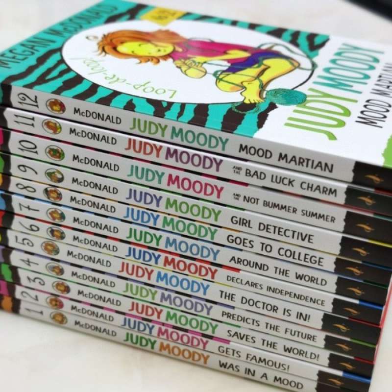 Promo Judy Moody Most Mood Tastic Collection Ever 12 Books Diskon 23% ...
