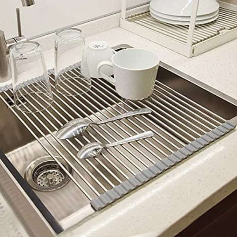 Jual Rak Tirisan Diatas Kitchen Sink Wastafel Cuci Piring Rak Piring