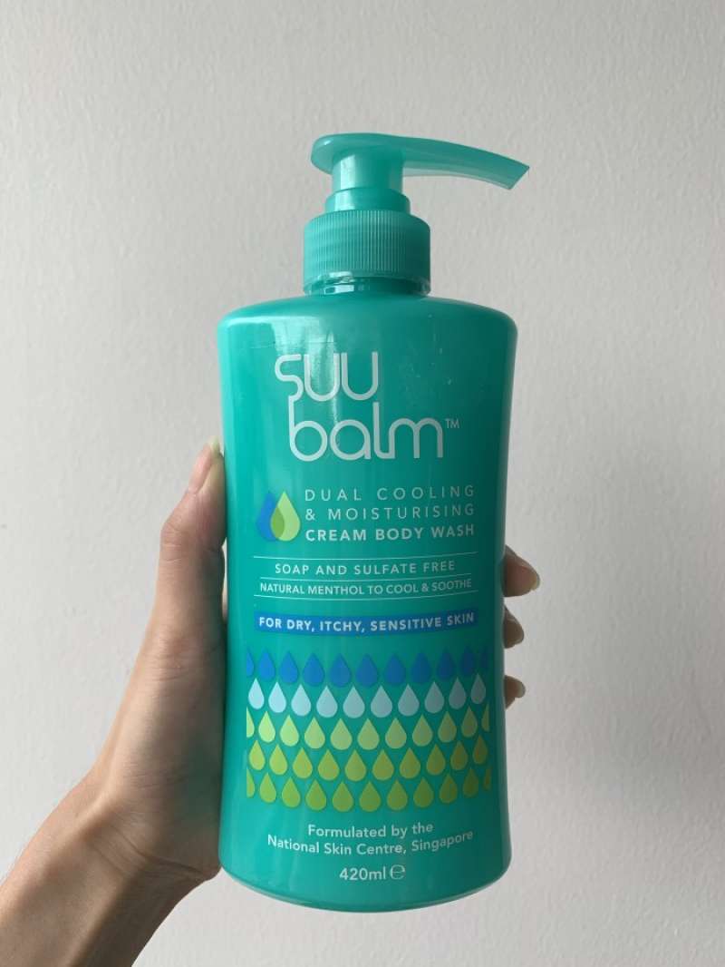 Promo Suu Balm Dual Cooling & Moisturiser Cream Body Wash Sabun Anti