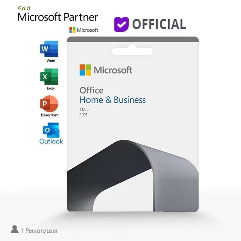Promo Microsoft Office 2021 Mac Home Business Original License Key