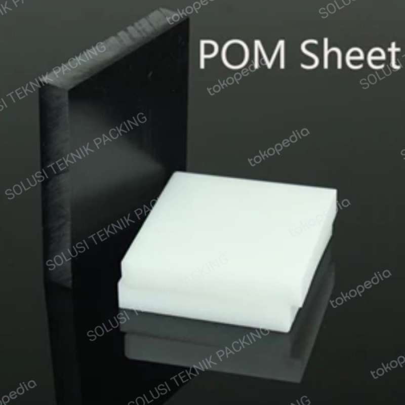 Taglio Piastra Di Pom - C Nero U.bianco Spessore 8 MM Pom Acetal (213,60 €/ M ² - Foto 9