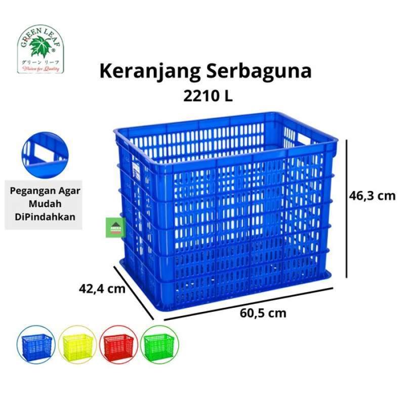 Jual Green Leaf Container / Keranjang Industri Serbaguna 2210 L ...