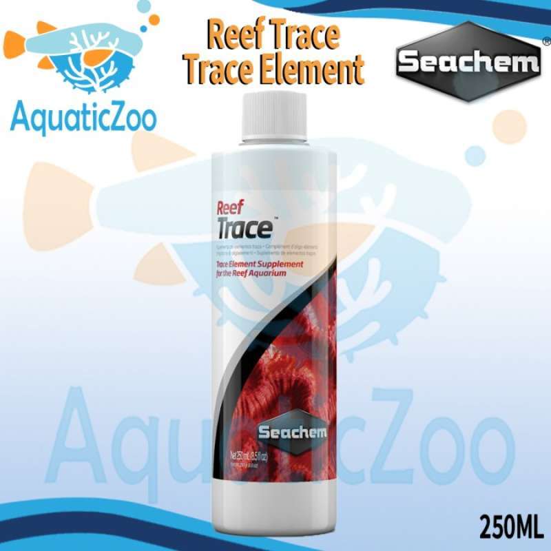 Promo Seachem Reef Trace 250ml Trace Element Supplement Marine Tank 250