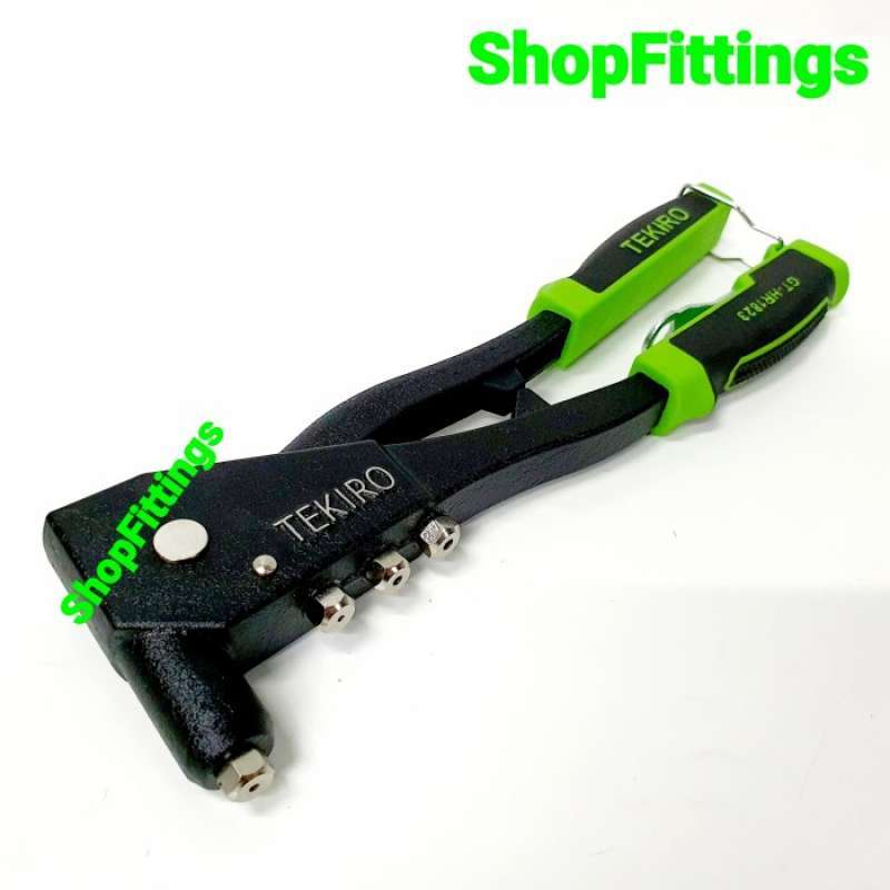 Jual Tekiro Tang Rivet Gun Hand Riveter Alumunium Metal Heavy Duty Hr ...