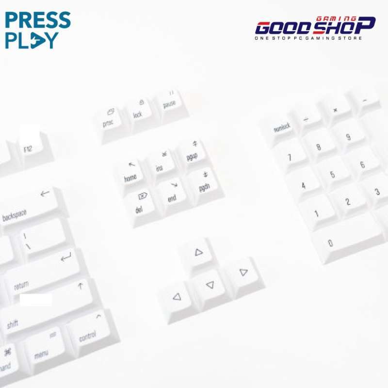 Promo Mac Pbt Dye Sub Keycaps By Press Play Diskon 20% Di Seller Good ...