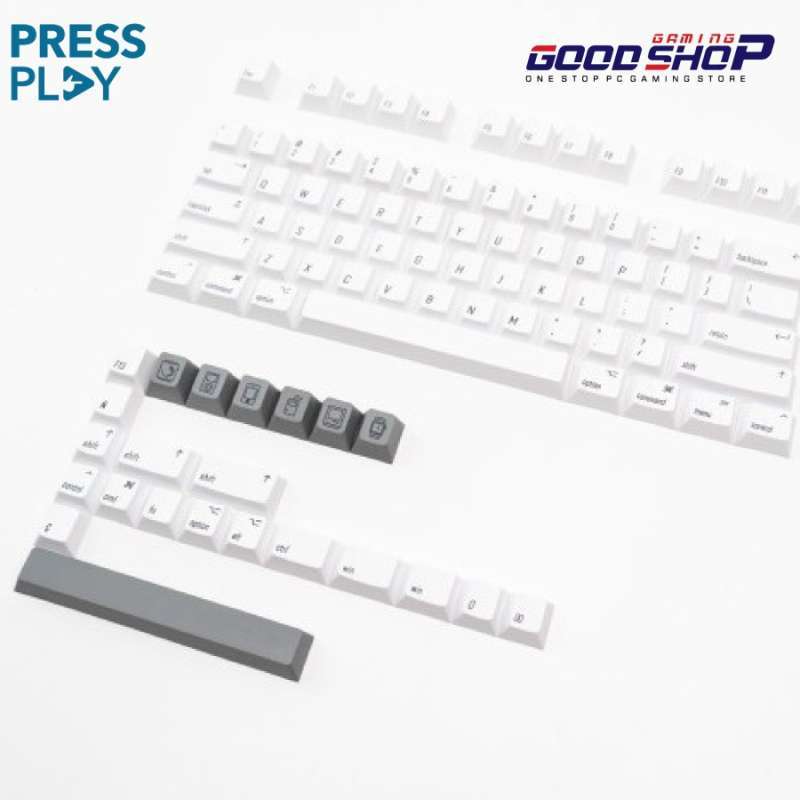 Promo Mac Pbt Dye Sub Keycaps By Press Play Diskon 20% Di Seller Good ...