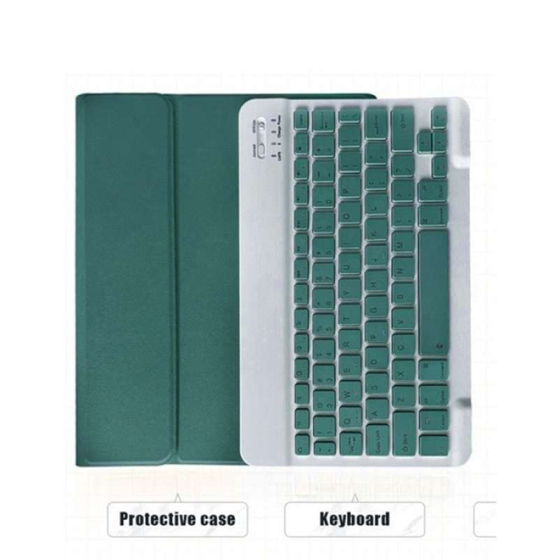HEUCYL Keyboard Case for Xiaomi Redmi Pad SE 11-inch 2023 Release Tablet, Magnetic Band Detachable Wireless Bluetooth Keyboard, Ultra Thin Multiangular Standard Housing,Purple