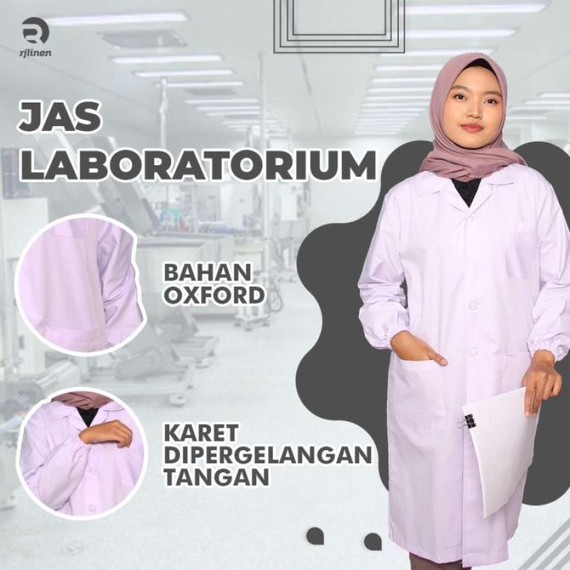 Jas Lab Ui Jual Jas Laboratorium Panjang / Jas Lab / Jas Praktek / Jas Rumah Sakit ...